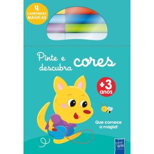 Pinte e descubra cores - Canguru - YOYO BOOKS