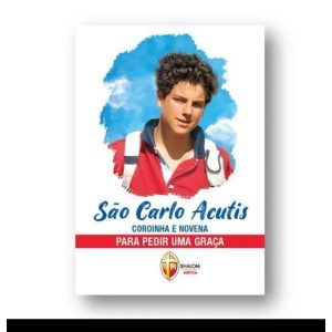 SÃO CARLO ACUTIS COROINHA E NOVENA - SHALOM EDITRICE VT