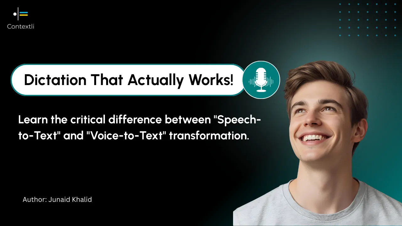 Speech to Text vs Voice to Text: What's the Difference?