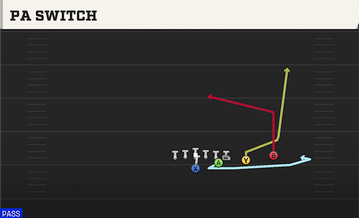 PA SWITCH play diagram