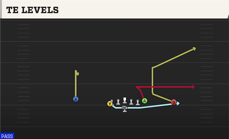 TE LEVELS play diagram