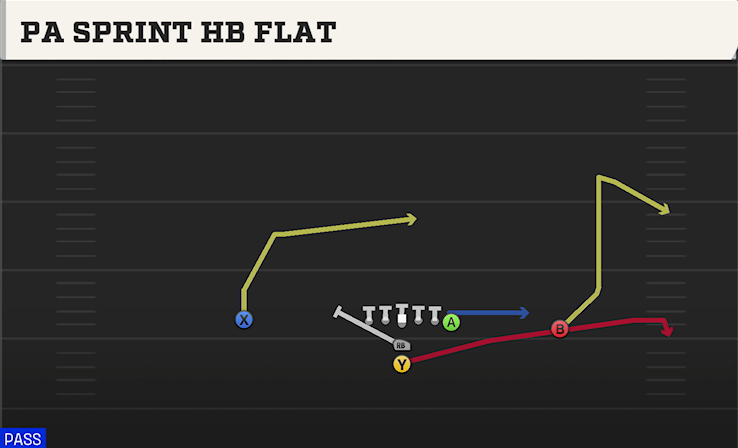 PA SPRINT HB FLAT play diagram