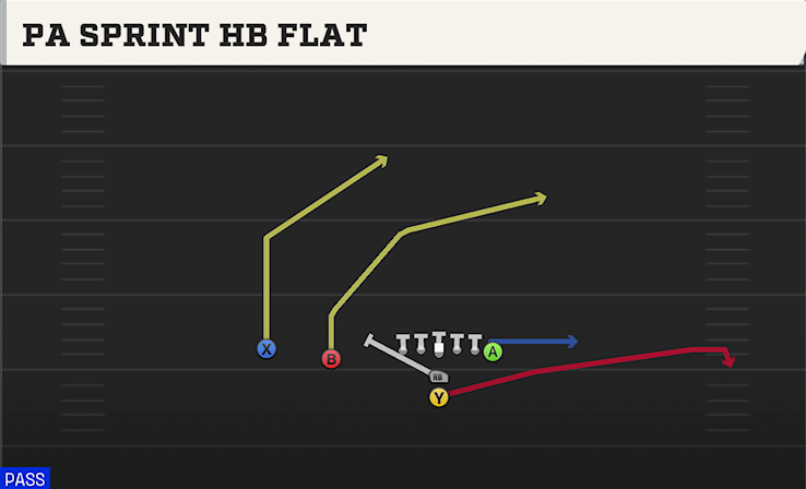 PA SPRINT HB FLAT play diagram
