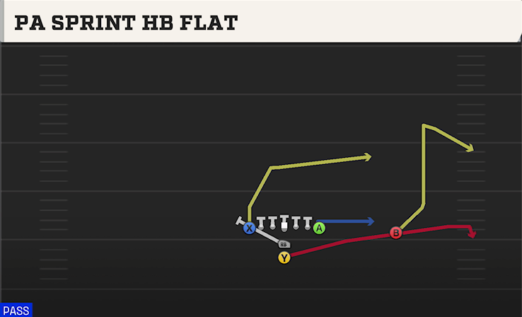 PA SPRINT HB FLAT play diagram