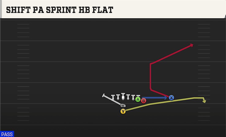 SHIFT PA SPRINT HB FLAT play diagram