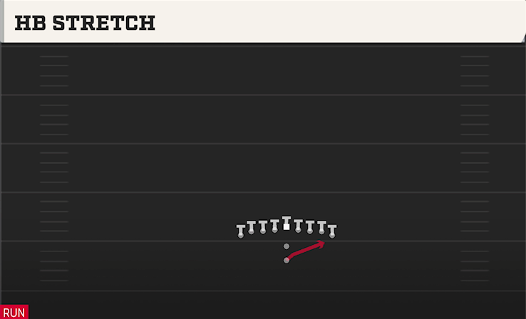 HB STRETCH play diagram