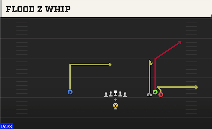 FLOOD Z WHIP play diagram