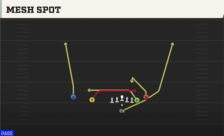 MESH SPOT play diagram