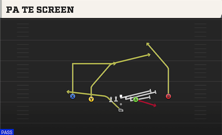 PA TE SCREEN play diagram