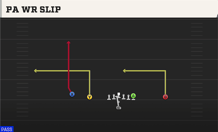 PA WR SLIP play diagram