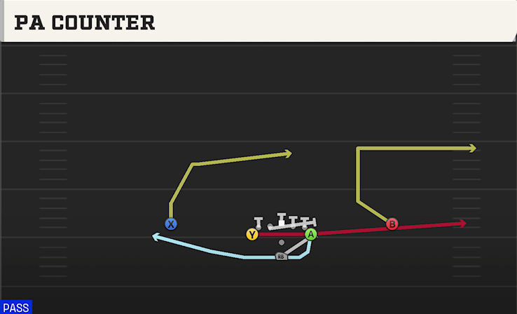 PA COUNTER play diagram