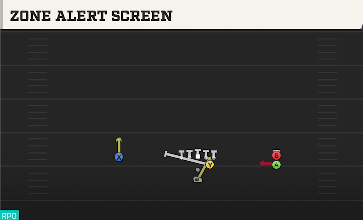 ZONE ALERT SCREEN play diagram
