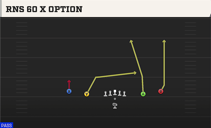 RNS 60 X OPTION play diagram