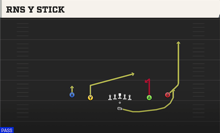 RNS Y STICK play diagram