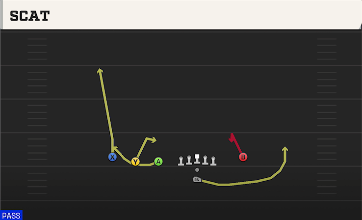 SCAT play diagram