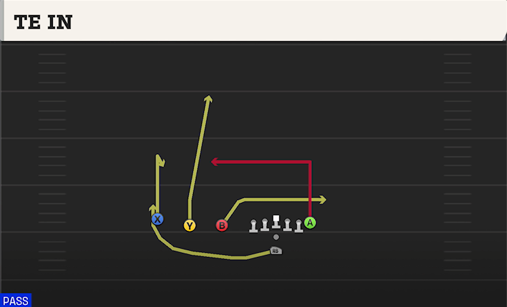 TE IN play diagram