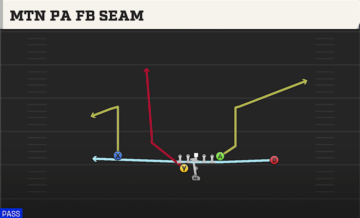 MTN PA FB SEAM play diagram
