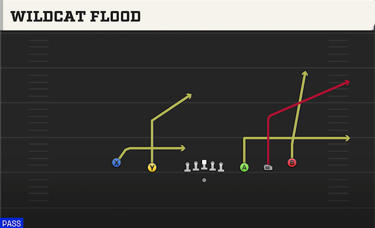 WILDCAT FLOOD play diagram