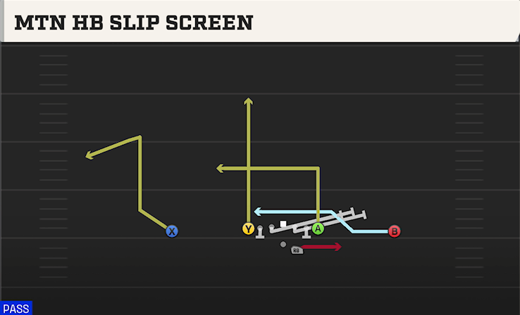 MTN HB SLIP SCREEN play diagram