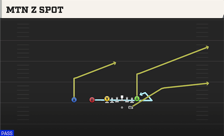 MTN Z SPOT play diagram