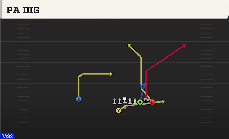 PA DIG play diagram
