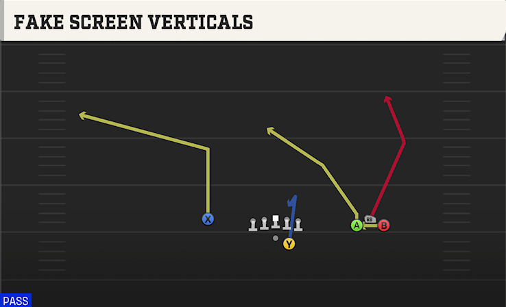 FAKE SCREEN VERTICALS play diagram