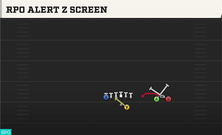 RPO ALERT Z SCREEN play diagram