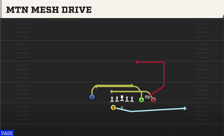 MTN MESH DRIVE play diagram