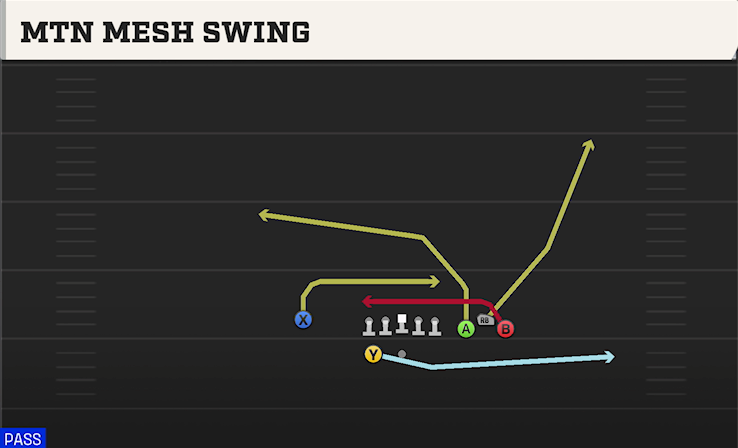 MTN MESH SWING play diagram