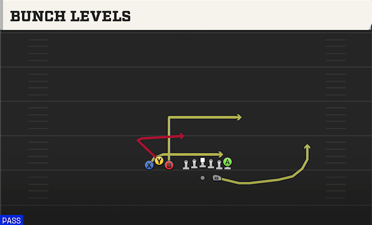 BUNCH LEVELS play diagram