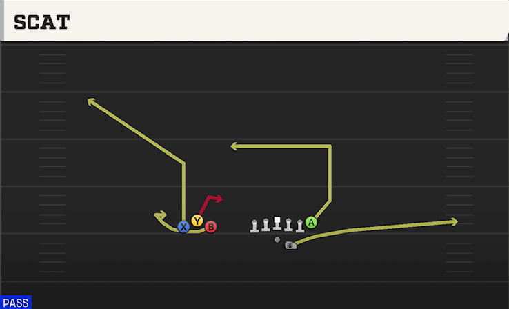 SCAT play diagram