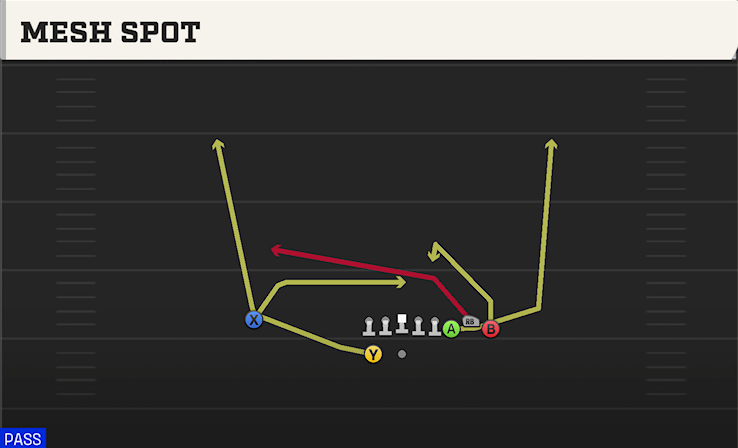 MESH SPOT play diagram