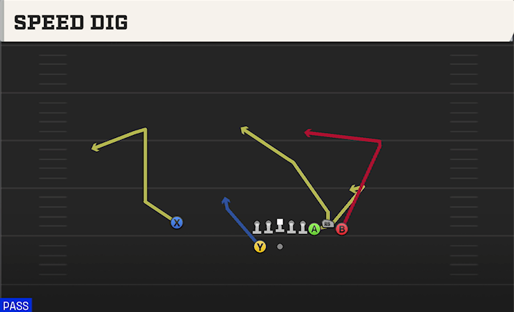 SPEED DIG play diagram