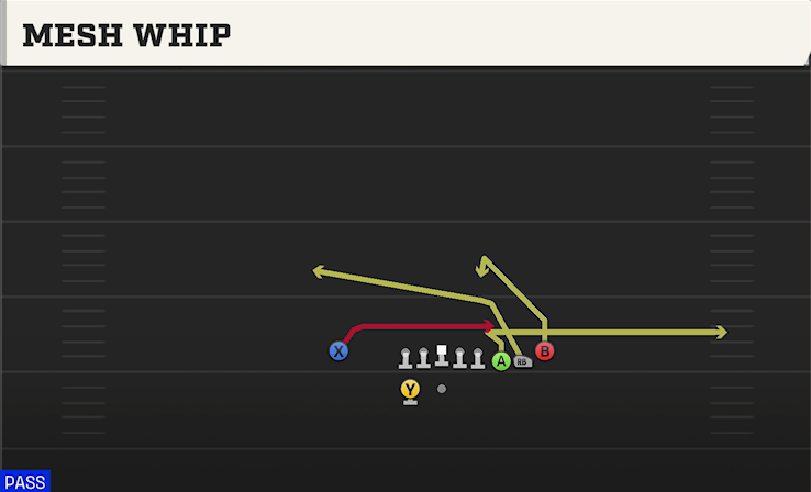 MESH WHIP play diagram