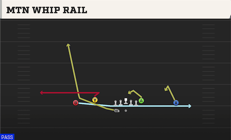 MTN WHIP RAIL play diagram
