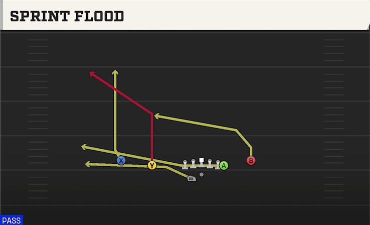 SPRINT FLOOD play diagram