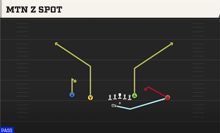 MTN Z SPOT play diagram