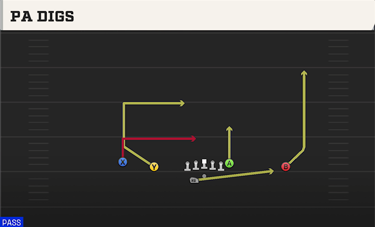 PA DIGS play diagram