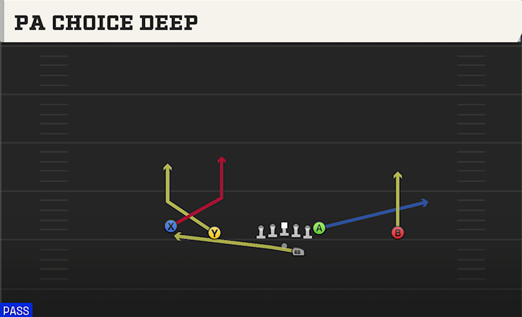 PA CHOICE DEEP play diagram