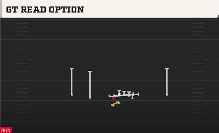 GT READ OPTION play diagram