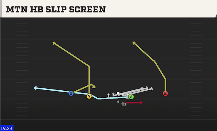 MTN HB SLIP SCREEN play diagram