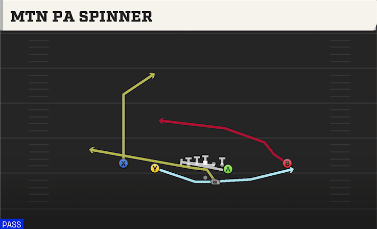 MTN PA SPINNER play diagram