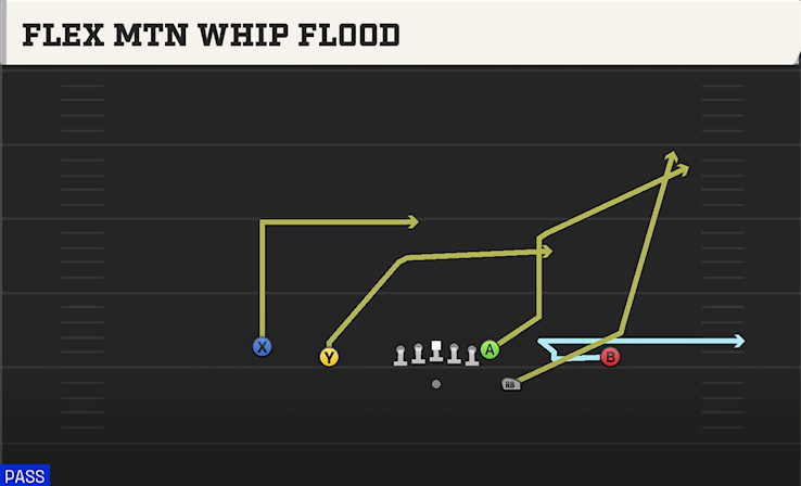 FLEX MTN WHIP FLOOD play diagram