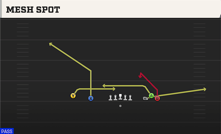 MESH SPOT play diagram