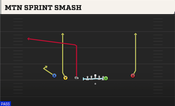 MTN SPRINT SMASH play diagram