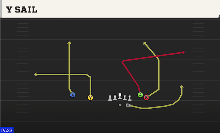 Y SAIL play diagram