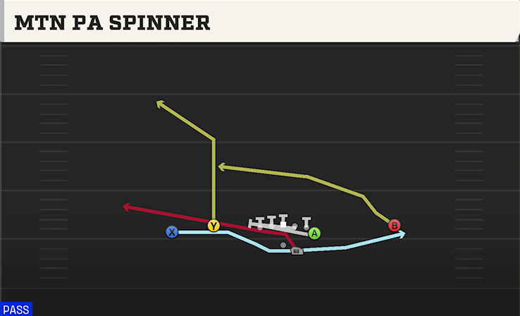 MTN PA SPINNER play diagram