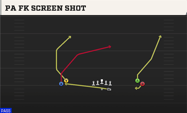 PA FK SCREEN SHOT play diagram