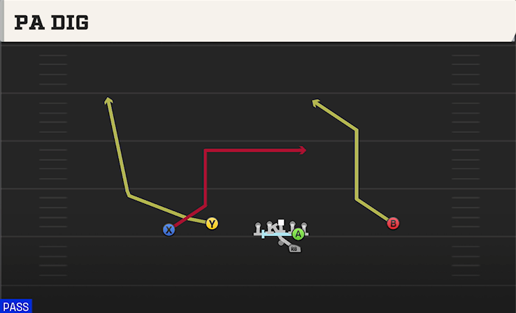 PA DIG play diagram