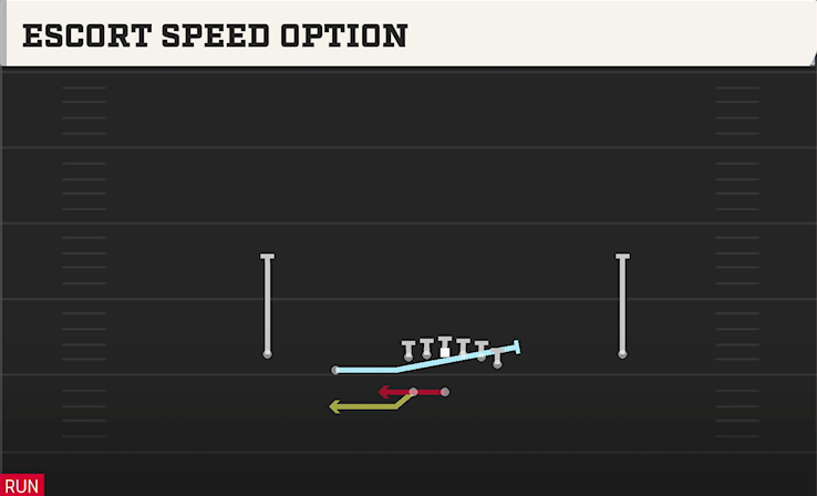 ESCORT SPEED OPTION play diagram